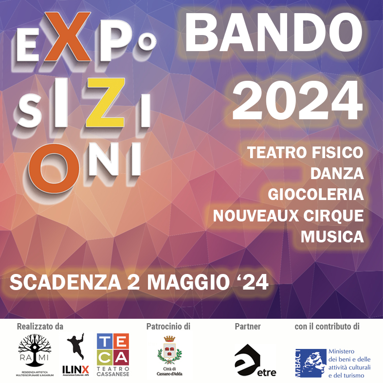 Bando Exposizioni 2024 Associazione Culturale ILINX APS